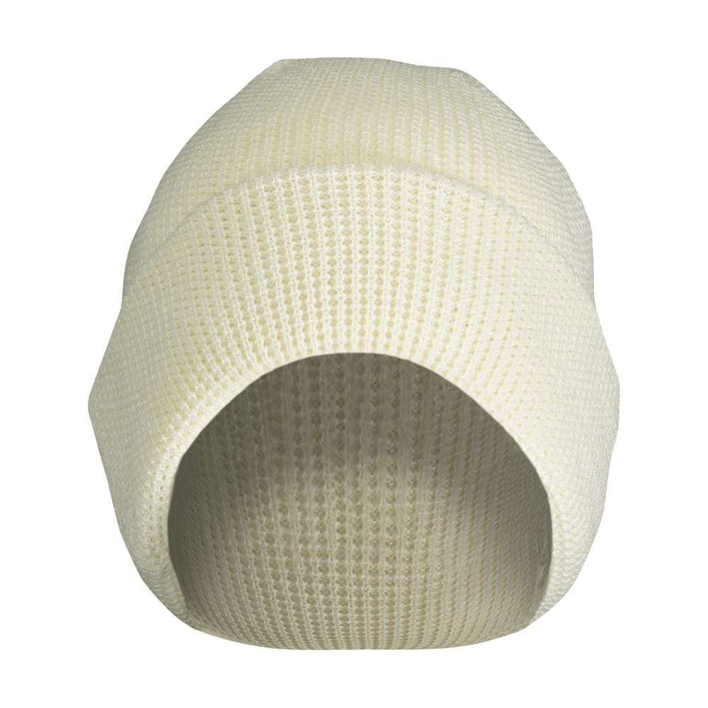 Waffle Knit Cuff Beanie