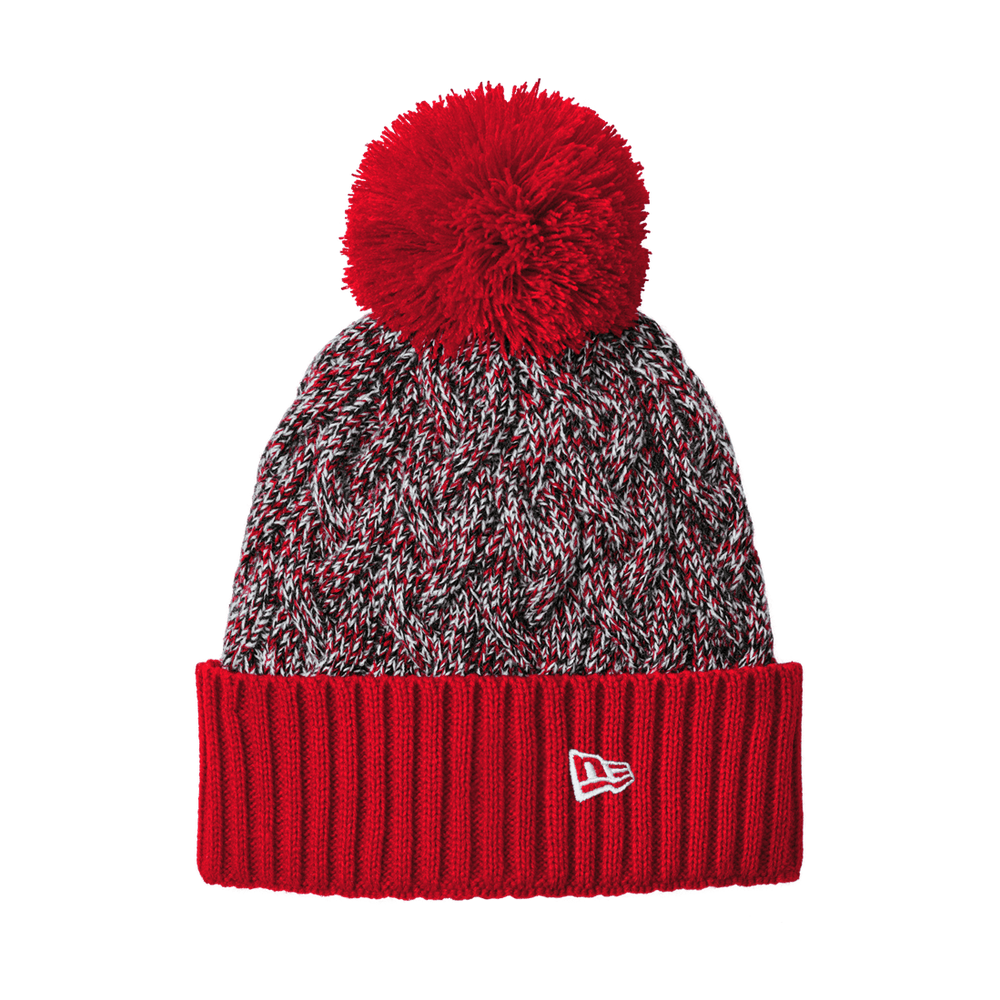 New Era Marled Knit Pom Beanie